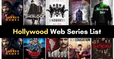 hollywood web series movie|famous hollywood web series.